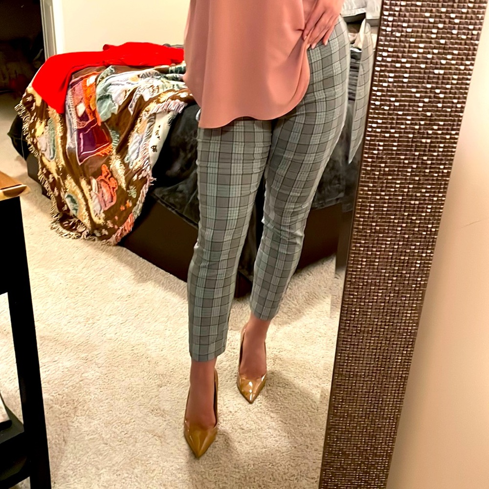 Black & White Checkered Business Pants🐼